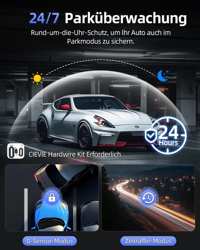 Thumbnail 4 de CIEVIE D100 Dashcam 64 GB