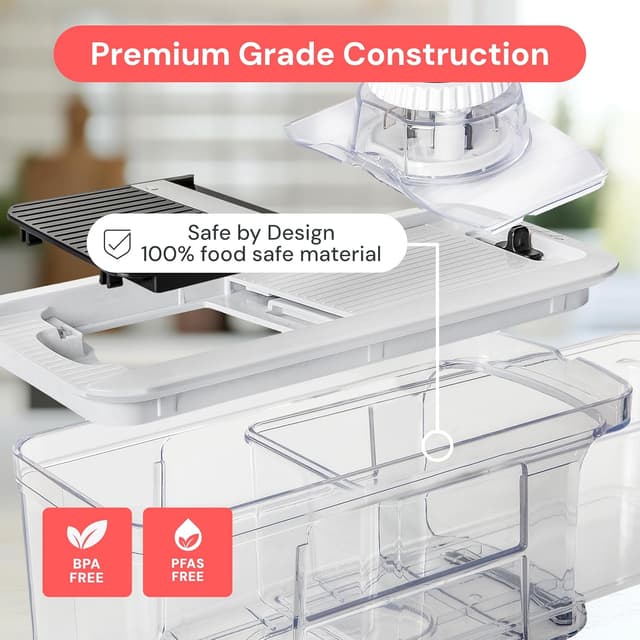 Thumbnail 4 de Fullstar Mandoline Slicer 6-in-1 vegetable slicer 🥒