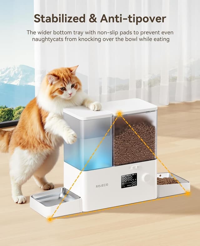 Detalle de 8.5L Automatic Cat Feeder with Timer