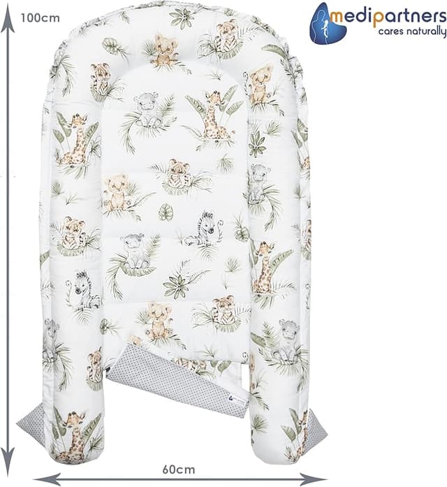 Thumbnail 3 de Medi Partners Nido Bebe Recién Nacido 🚼 Juego 5 Piezas Beige