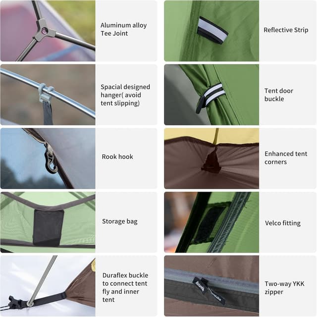 Thumbnail 6 de Naturehike Cloud-Up 2 Tente de camping