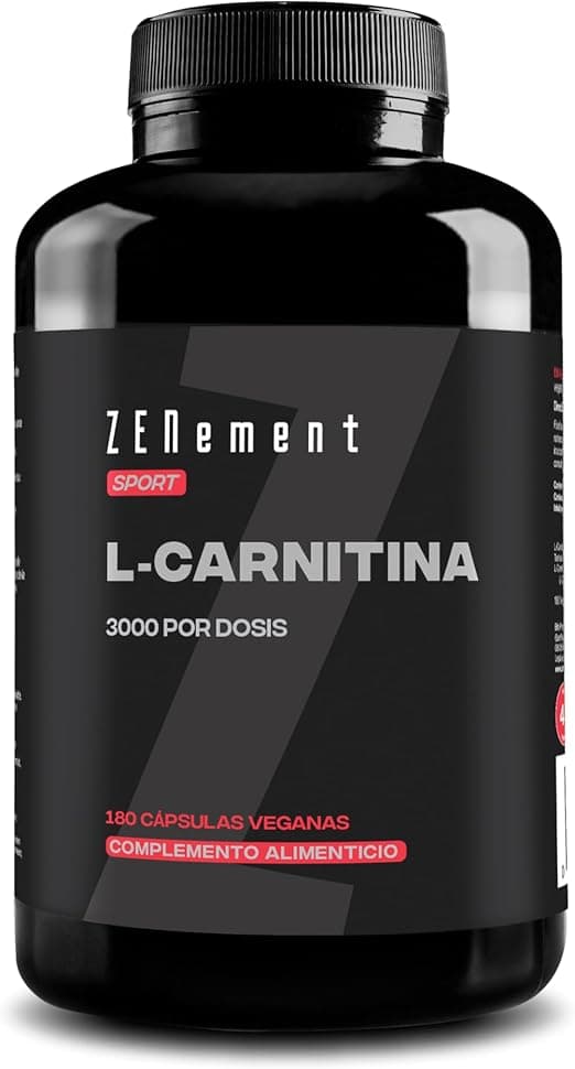 Imagen de L-Carnitina Zenement 3000 mg - 180 Cápsulas Veganas 💪 en OfertitasTOP