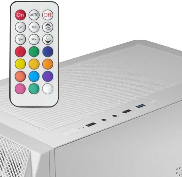 Detalle de Mars Gaming MC-KX: torre gaming E-ATX premium con 5 ventole ARGB e sistema CPU FREEZER