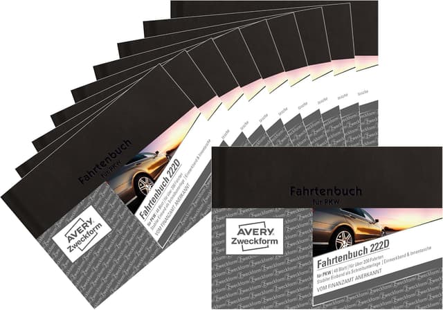 Thumbnail 6 de AVERY Zweckform 222-10 Fahrtenbuch PKW 10er-Pack