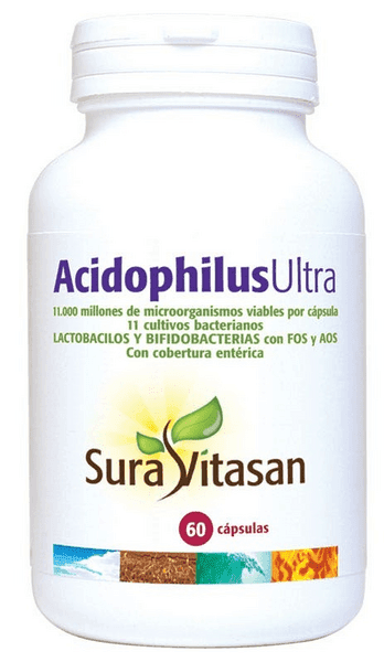 Imagen de Sura Vitasan Acidophilus Ultra 60 cápsulas en OfertitasTOP