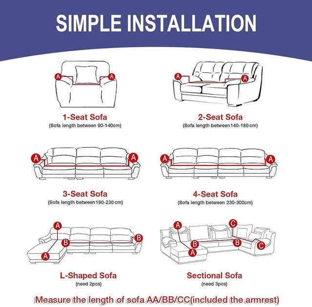 Detalle 2 de Jaotto Copridivano Elasticizzato 4 Posti con braccioli, fantasia Foglie marrone antiscivolo e antimacchia