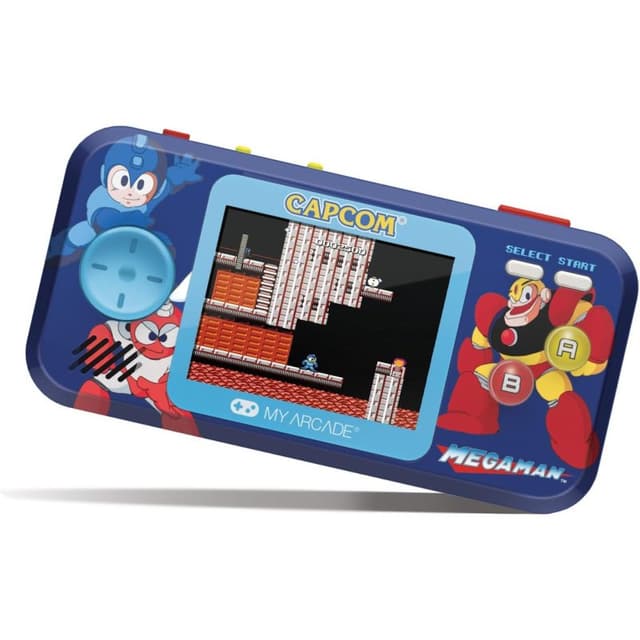 Detalle de My Arcade Pocket Player Megaman consola retro