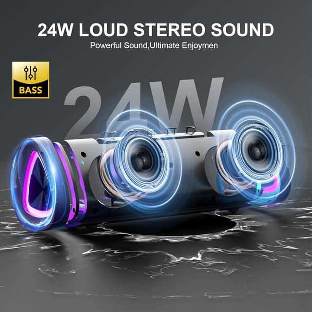 Detalle 2 de Enceinte Bluetooth Aowoka 24 h IPX7