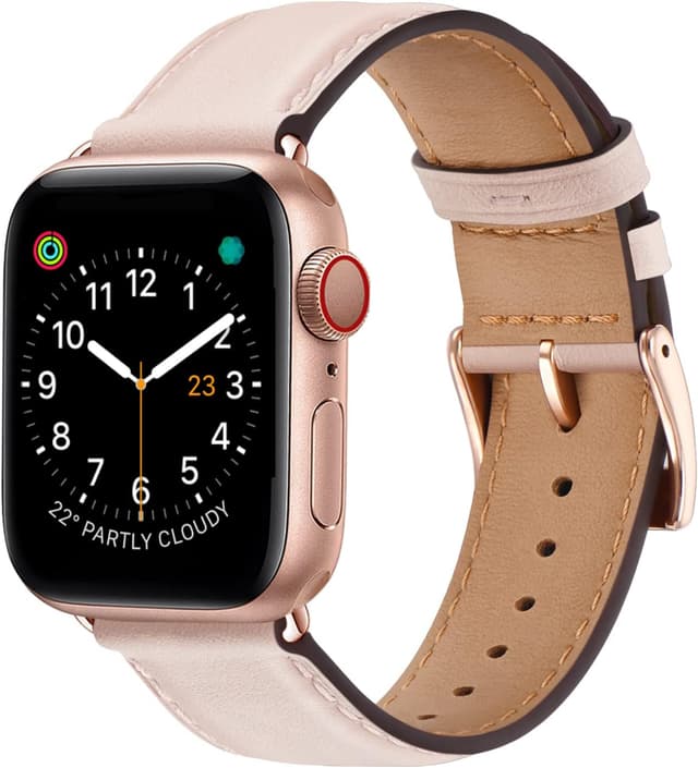 Thumbnail 6 de SUNFWR Leather Straps for Apple Watch, Genuine Leather 38