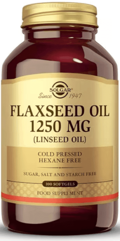 Imagen de Solgar Aceite de Linaza 1.250 mg 100 cápsulas blandas 💊 en OfertitasTOP