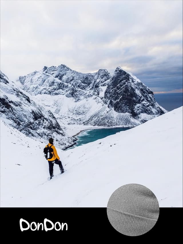 Detalle 2 de DonDon bonnet hiver beanie classique