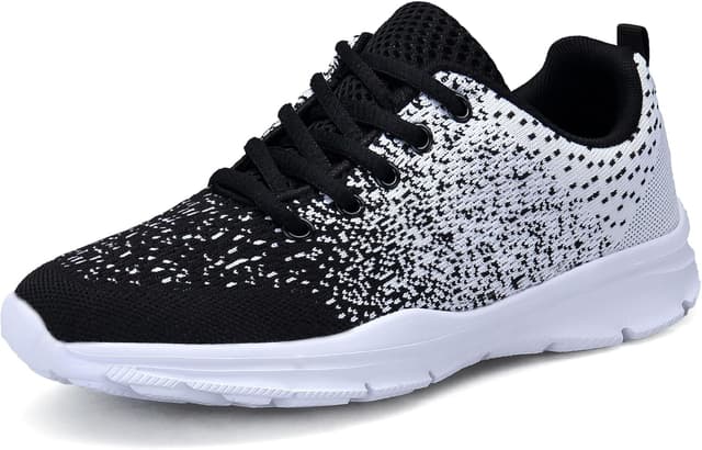 Detalle de KOUDYEN Laufschuhe & Sneaker Atmungsaktiv – leichte Schnür-Turnschuhe für Herren und Damen