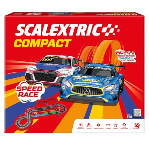 Detalle de SCALEXTRIC Circuito Compact Speed Race 1:43