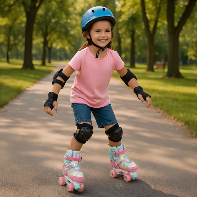 Thumbnail 2 de Olsson and Brothers Patines 4 ruedas luz 31-34 🎿