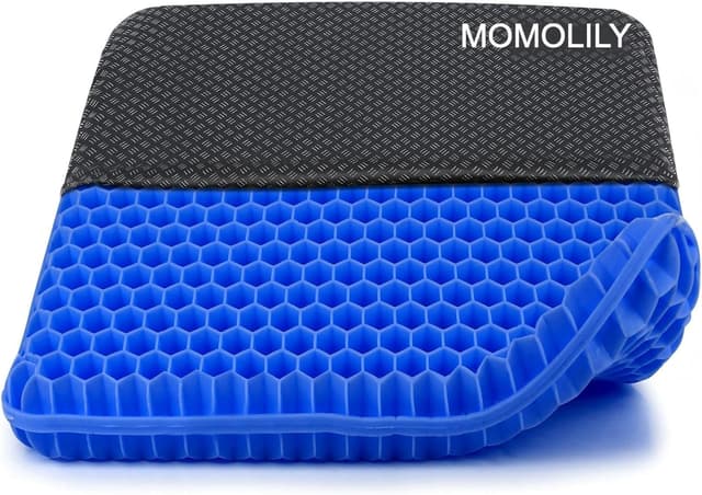 Imagen de MOMOLILY Gel-Sitzkissen Groß 47x43x4 cm en OfertitasTOP
