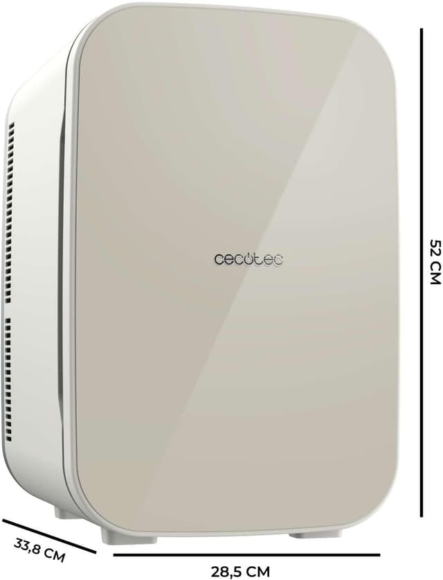 Detalle de Cecotec Frigorifero Piccolo Bolero MiniCooling 10L Bahamas Rosa con freddo e caldo