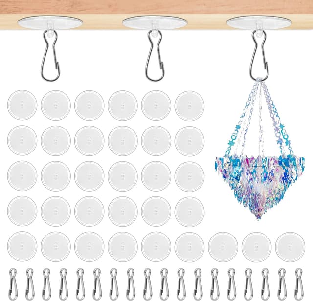 Imagen de Selbstklebende Deckenhaken 60 Stück en OfertitasTOP