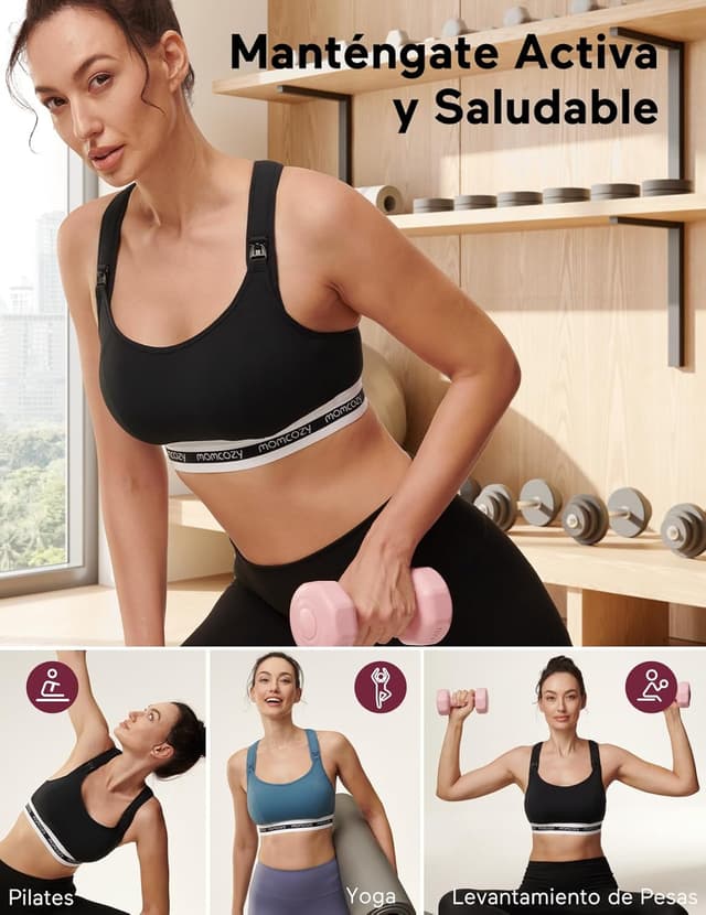 Thumbnail 3 de momcozy Sujetador Lactancia Deportivo