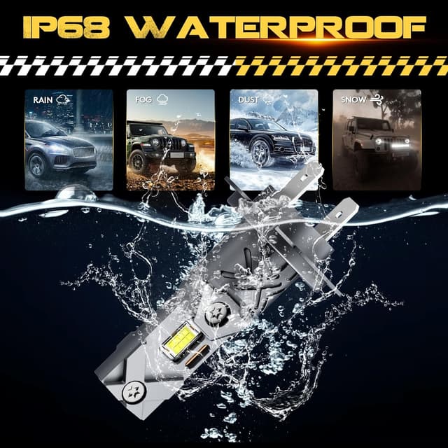 Thumbnail 6 de Lampadine LED KOYOSO H7 Plug & Play 100W 22.000 lm 6500K (confezione da 2) per fari auto