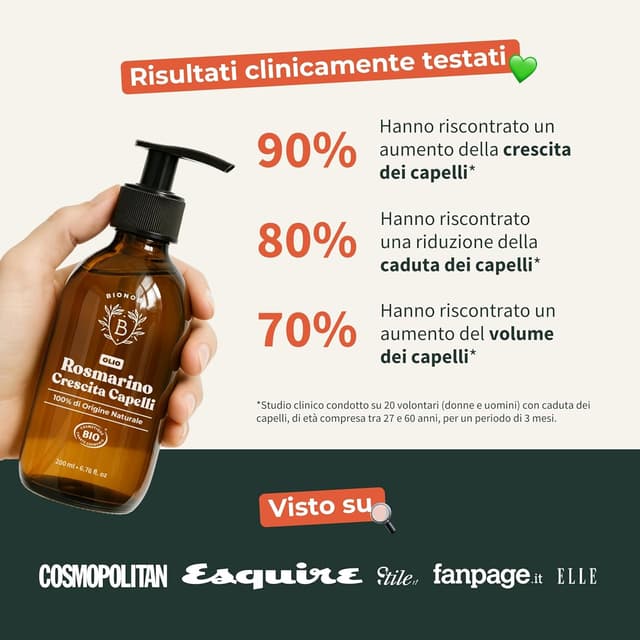 Thumbnail 6 de BIONOBLE Olio di Rosmarino per Capelli Bio 50 ml
