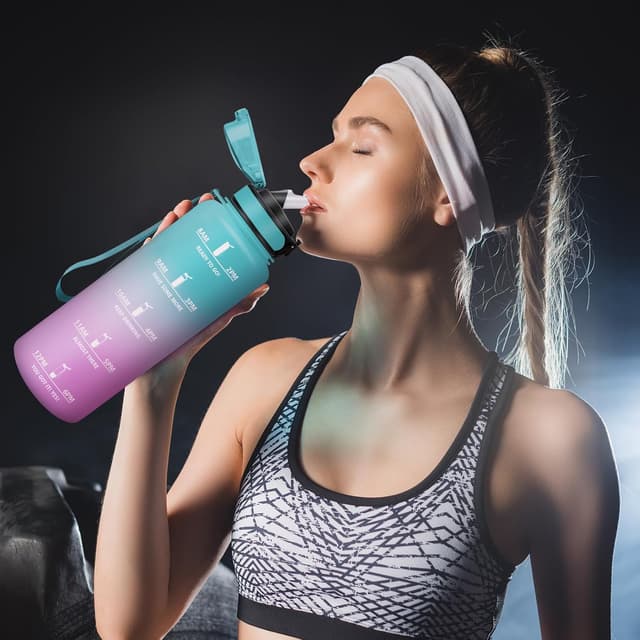 Thumbnail 6 de Motswedi borraccia 1500 ml motivazionale senza BPA con cannuccia