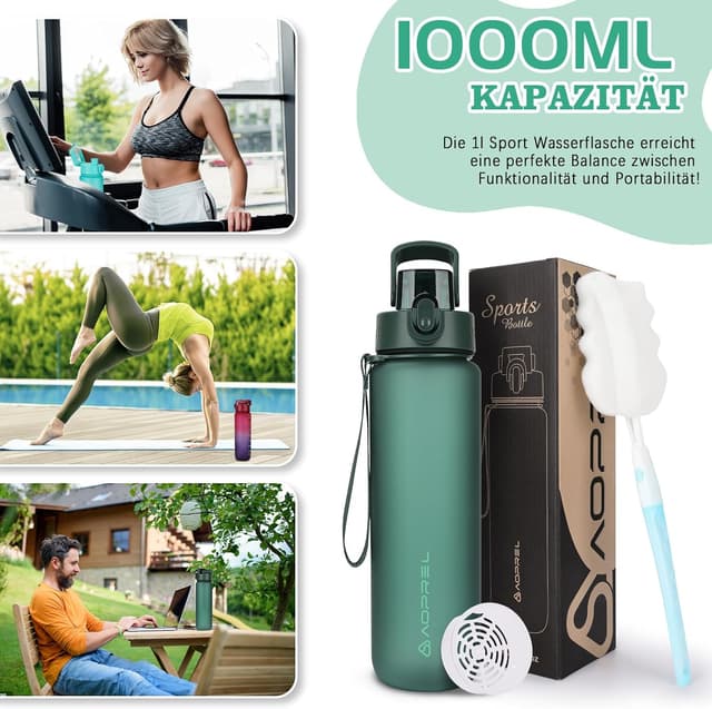 Thumbnail 6 de AOPREL Trinkflasche 1l 🥤