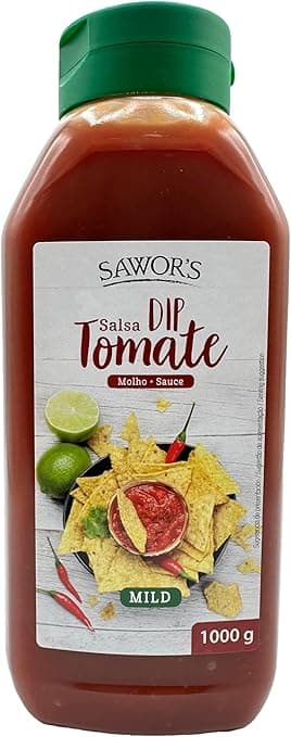 Imagen de SAWORS Salsa de Tomate Mild para Nachos 1kg 🍅 en OfertitasTOP