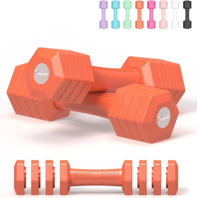 Thumbnail 6 de Adjustable Dumbbells Set 10 LB, 12 LB Pair