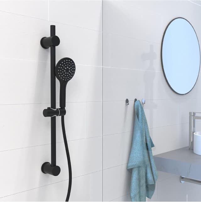 Thumbnail 8 de Schütte RAVEN Barra de Ducha con Alcachofa Ajustable y Manguera