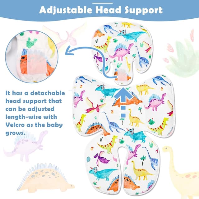 Detalle de Baby car seat headrest insert