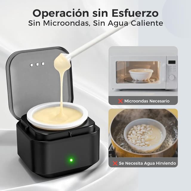 Thumbnail 2 de Cera depilatoria nariz y orejas con calentador USB-C 100g