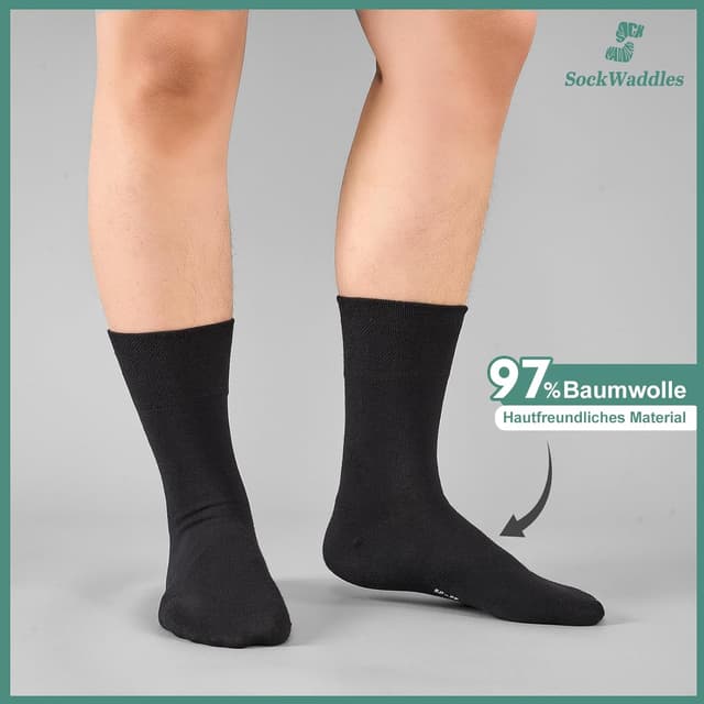 Detalle 1 de Diabetikersocken SockWaddles 97% Baumwolle