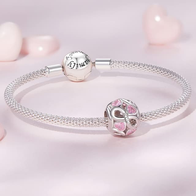 Detalle de TIZU charm per mamma in argento 925