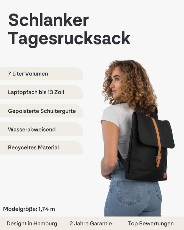 Detalle 2 de Johnny Urban Mia Rucksack 7 l für Damen