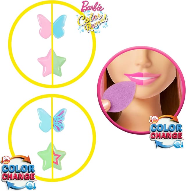 Thumbnail 5 de Barbie Busto para peinar ⭐️ con 20+ accesorios creativos