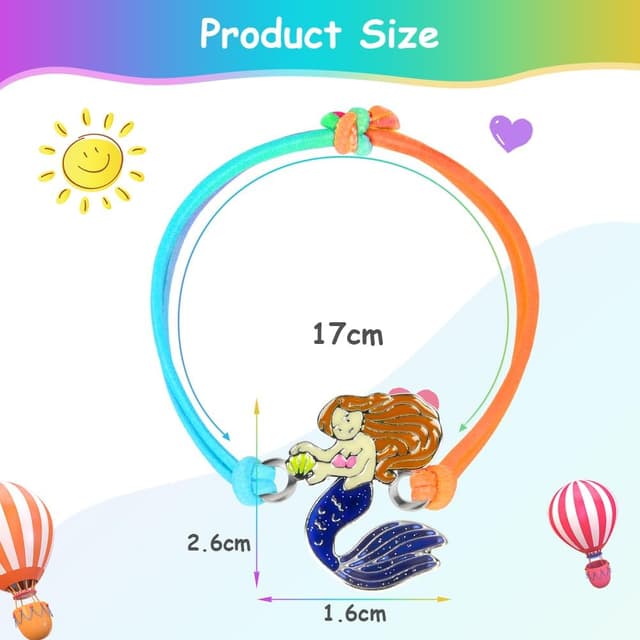 Detalle 2 de Bracelet d’humeur thermochromique Flintronic pour enfants avec pendentif cheval