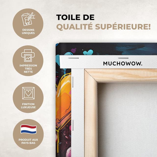 Detalle de Impression sur toile murale 30x40 cm