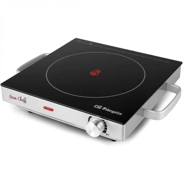 Detalle de Orbegozo PCE 5000 placa vitrocerámica portátil 2000 W