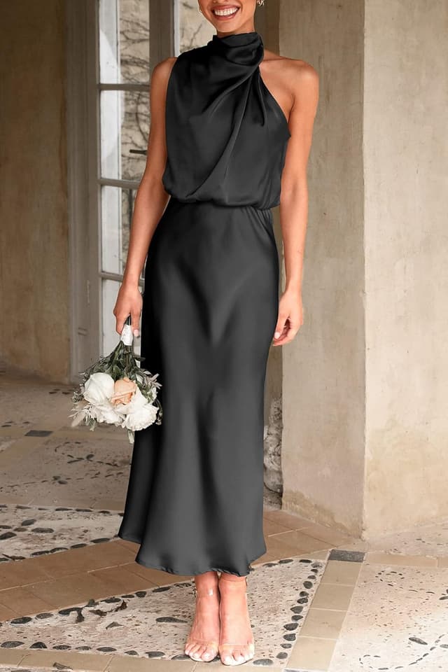 Thumbnail 1 de PrettyGarden Women's 2026 Summer Satin Dress