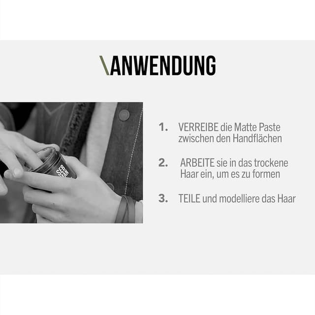 Detalle de SEB MAN THE SCULPTOR mattierende Hair Clay mit Mineralien (75 ml) – Styling Creme für texturierte, matte Looks