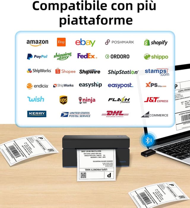 Thumbnail 4 de ORGSTA T001 stampante etichette 4x6