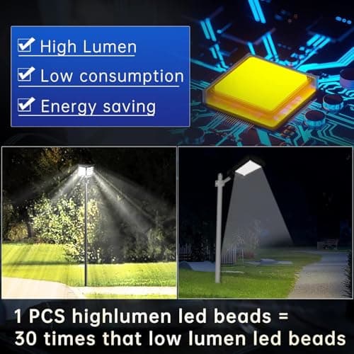 Detalle 2 de Lampe solaire JAYNLT Y-3000W 6500K ⚡