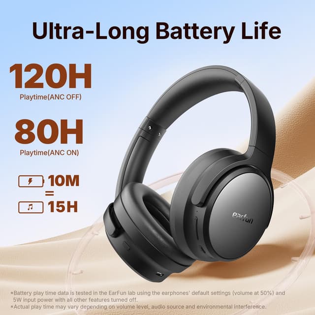 Thumbnail 5 de EarFun Tune Pro Active Noise Cancelling, 120H