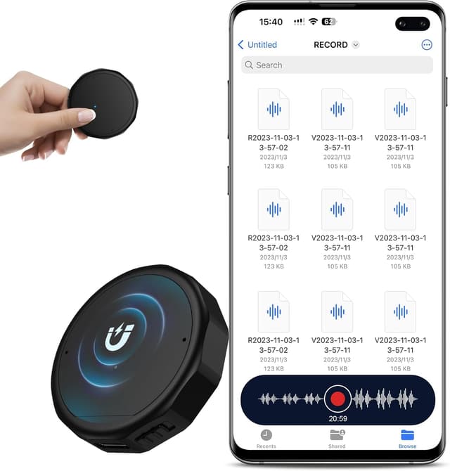 Imagen de NekSide Mini Enregistreur Vocal 64 Go en OfertitasTOP