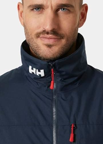 Detalle 2 de Helly Hansen Crew 2 chaqueta intermedia azul marino M