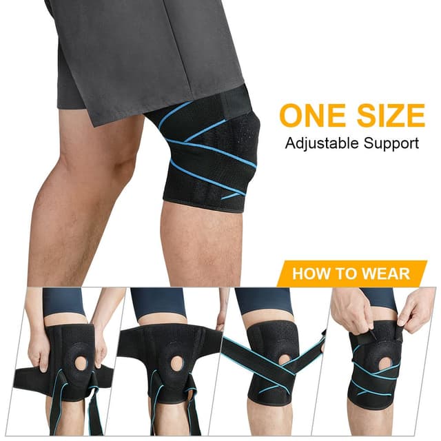 Thumbnail 5 de ACWOO Genouillère de sport réglable pour rotule ⛑