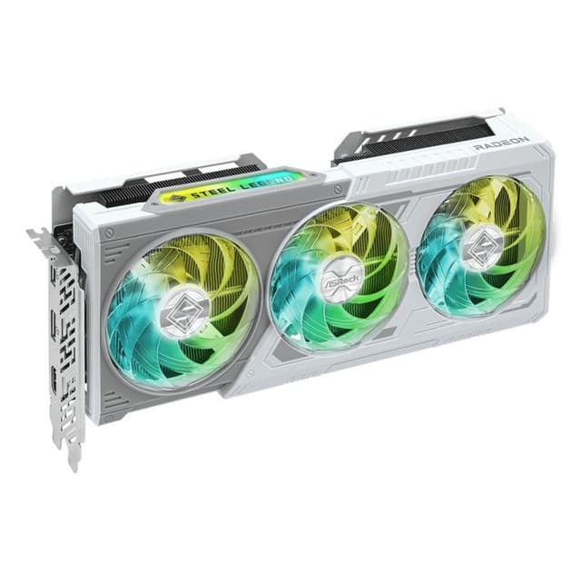 Detalle 2 de ASRock RX 9060 XT Steel Legend 16GB