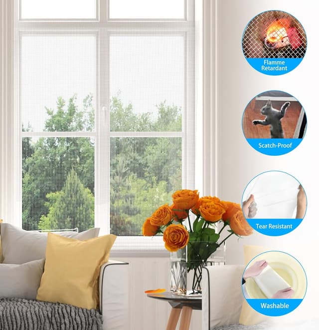 Thumbnail 2 de Fillis Moustiquaire 150x500cm fenêtre 🪟