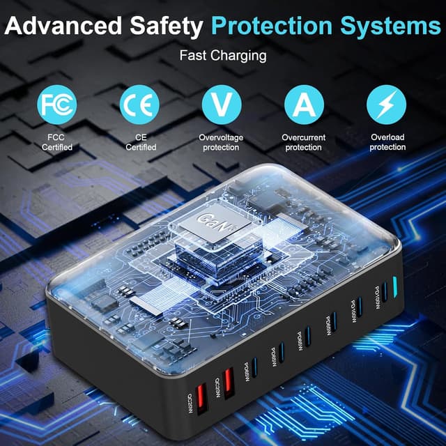 Thumbnail 4 de 500W USB C Fast Charger Block