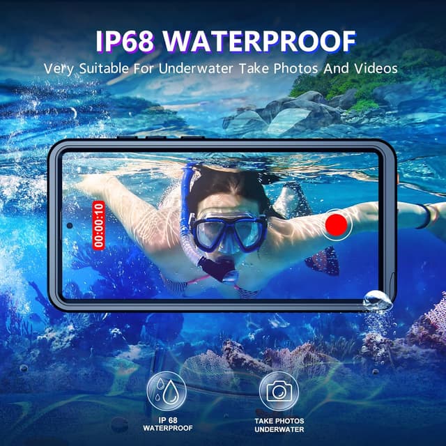 Detalle de Temdan Samsung Galaxy S25 Ultra Waterproof Case 6.9"